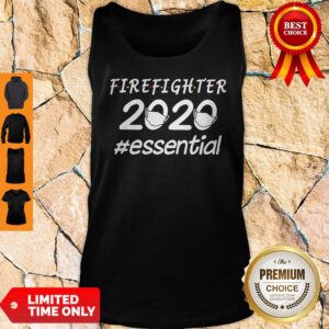 Alternative view of Top Firefighter 2020 Mask Essential Shirt