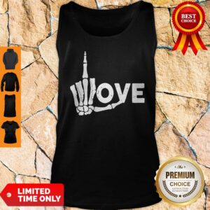 Alternative view of Premium Skeleton Fuck Love Shirt