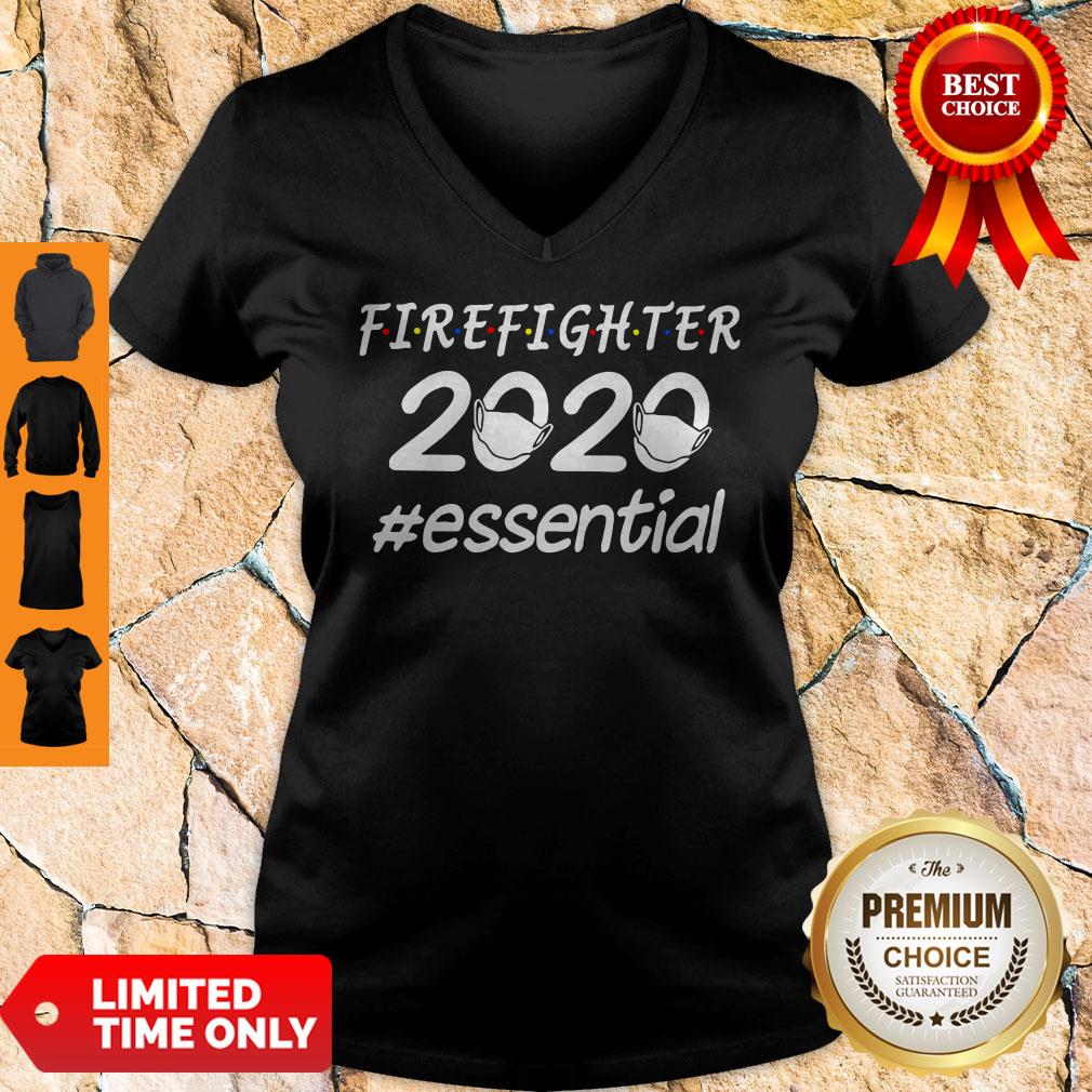Top Firefighter 2020 Mask Essential Shirt - Image 5
