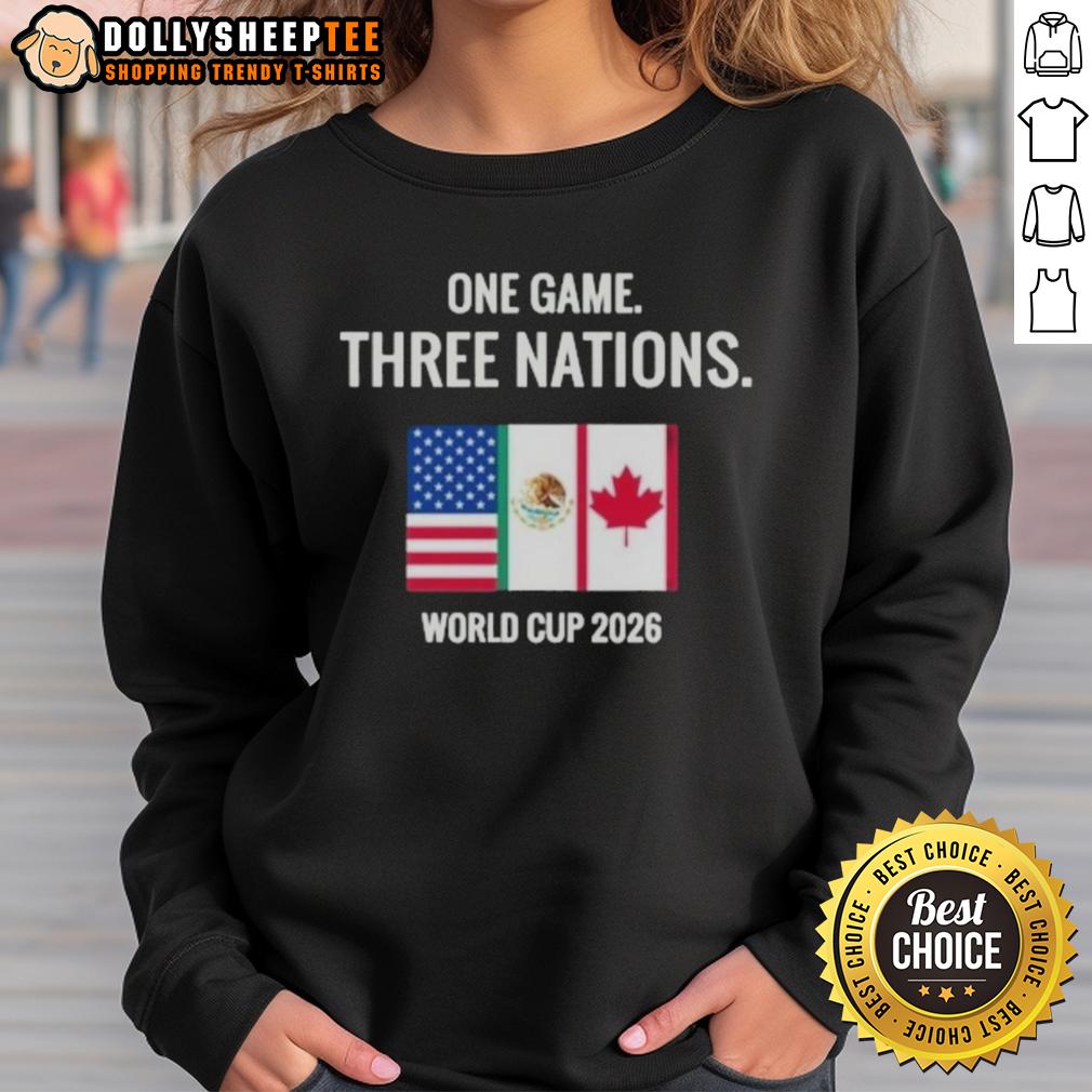 Original One Game Three Nations World Cup 2026 T-Shirt - Image 5