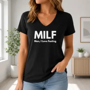 Alternative view of Premium Awesome Milf Man I Love Fasting Diet Shirt