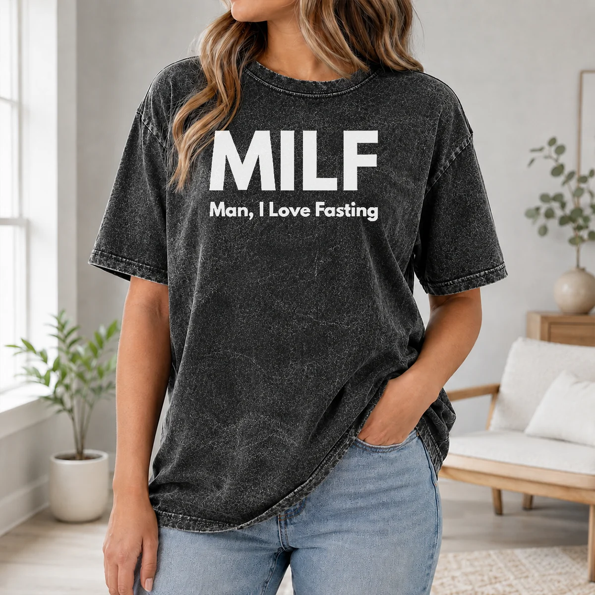 Premium Awesome Milf Man I Love Fasting Diet Shirt - Image 8