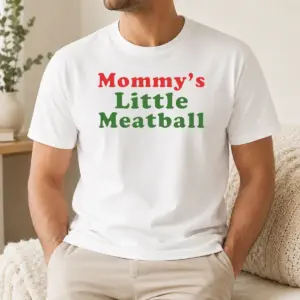 Good Top Mommy's Little Meatball Baby Toddler Cute Shirt