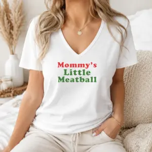 Alternative view of Good Top Mommy's Little Meatball Baby Toddler Cute Shirt