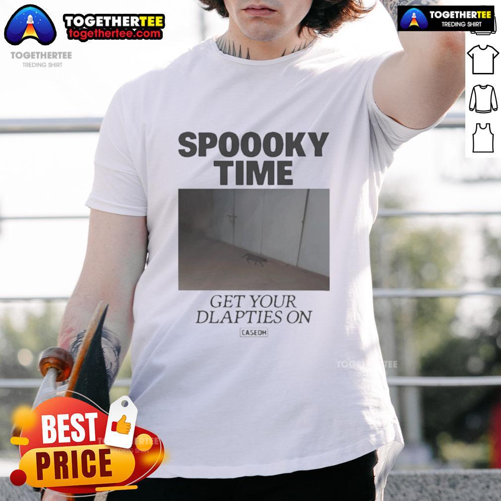 Premium Caseoh Spoooky Time Get Your Diapies On T-Shirt