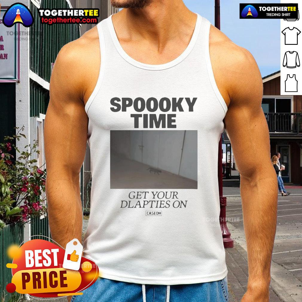 Premium Caseoh Spoooky Time Get Your Diapies On T-Shirt - Image 4