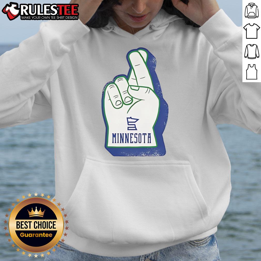 Awesome Foam Finger Minnesota T-Shirt - Image 2