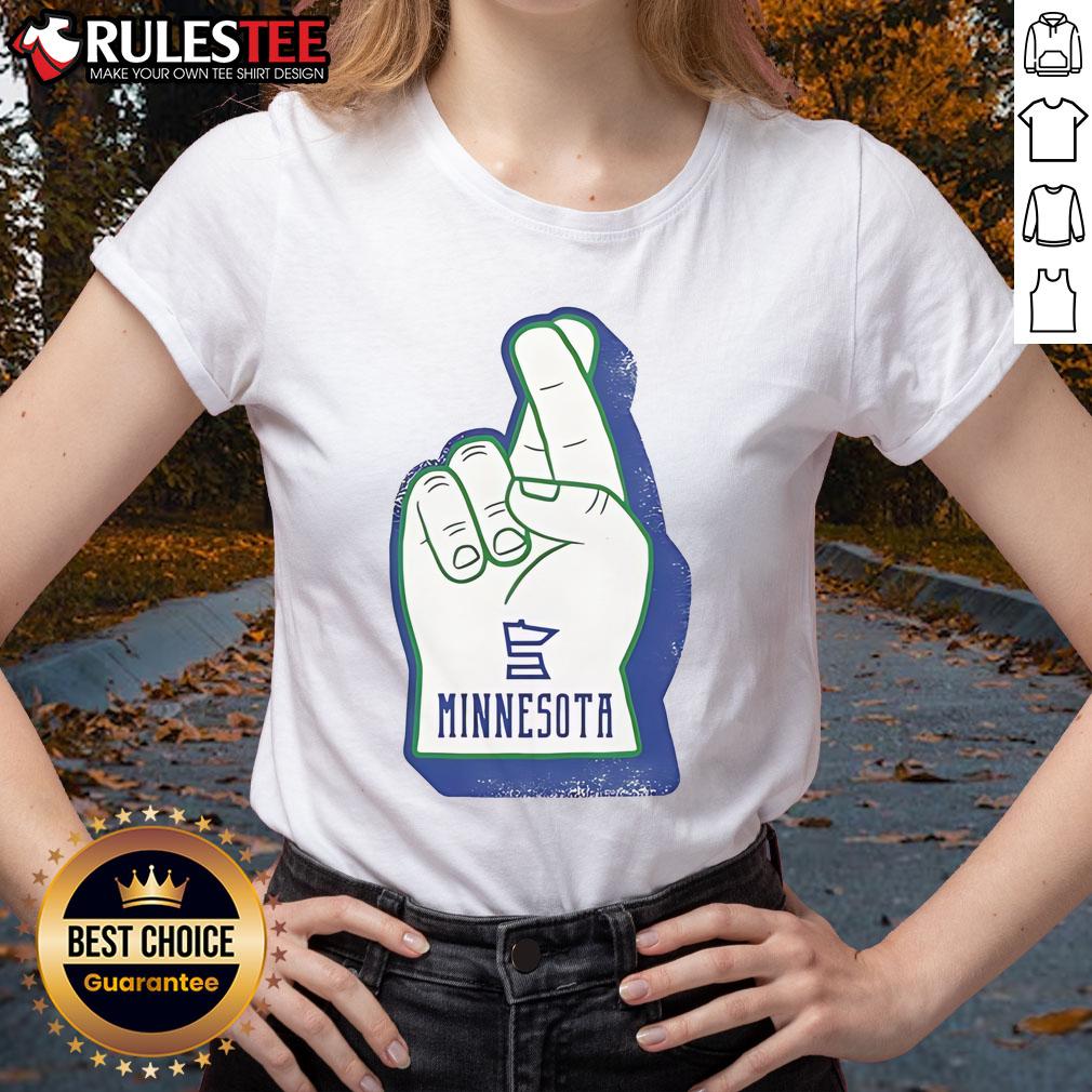 Awesome Foam Finger Minnesota T-Shirt - Image 3