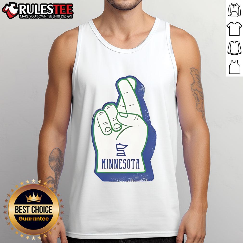 Awesome Foam Finger Minnesota T-Shirt - Image 4