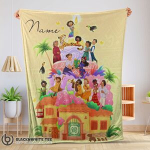 Official Good Disney Cartoon Encanto Movie Blanket Customize Blanket