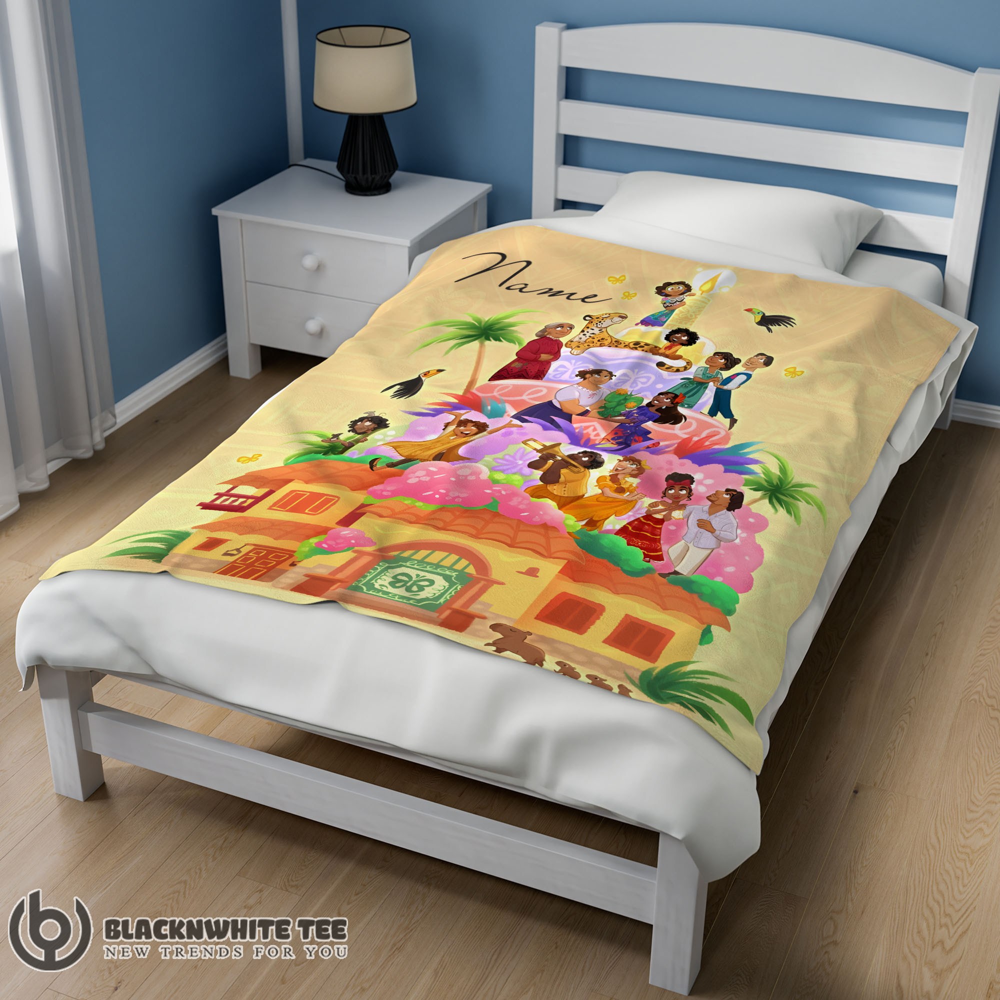 Official Good Disney Cartoon Encanto Movie Blanket Customize Blanket - Image 2