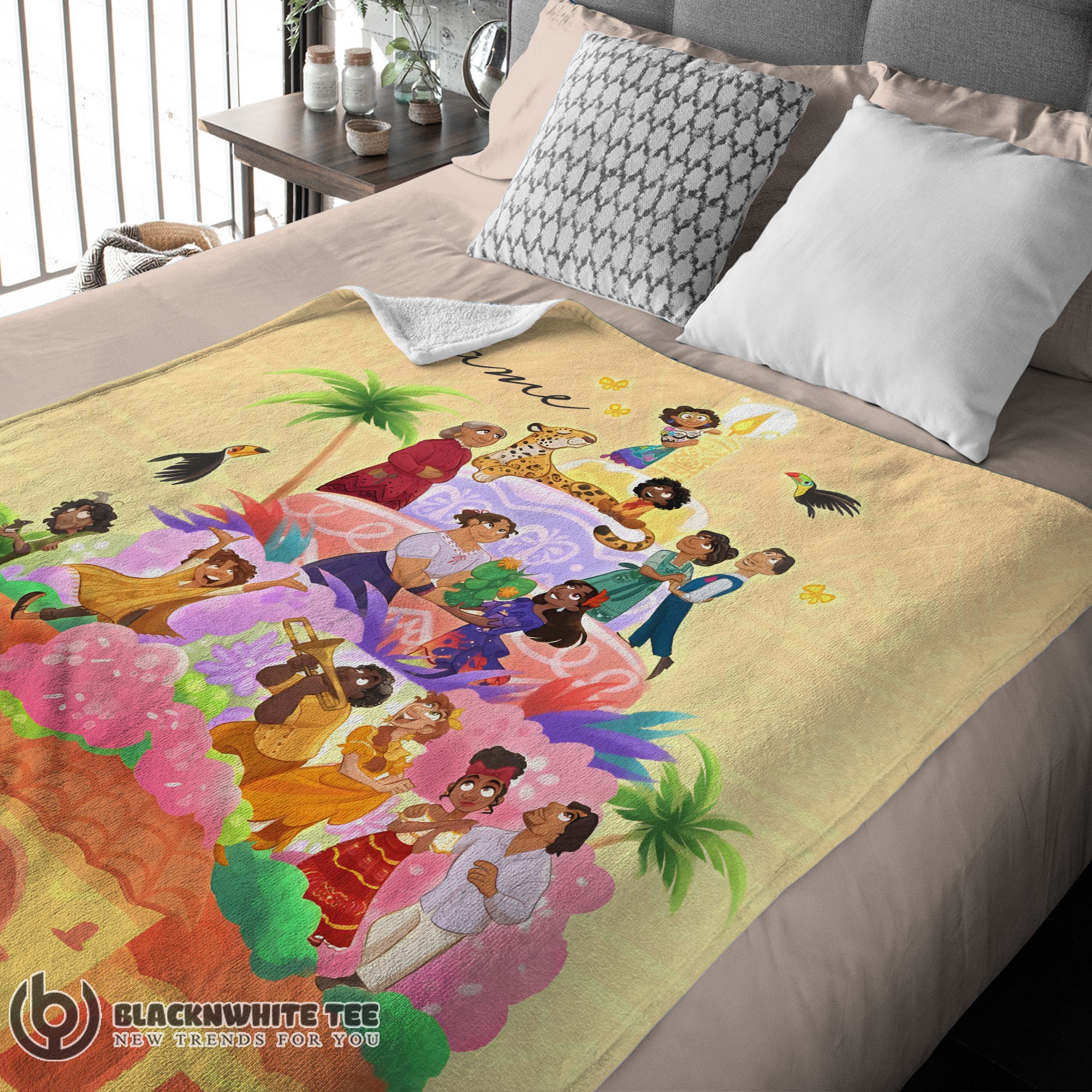 Official Good Disney Cartoon Encanto Movie Blanket Customize Blanket - Image 3