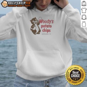 Alternative view of Official Woody's Potato Chips Harrisburg PA T-Shirt