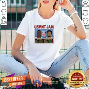 Alternative view of Premium USMNT Jam Weah And McKennie T-Shirt