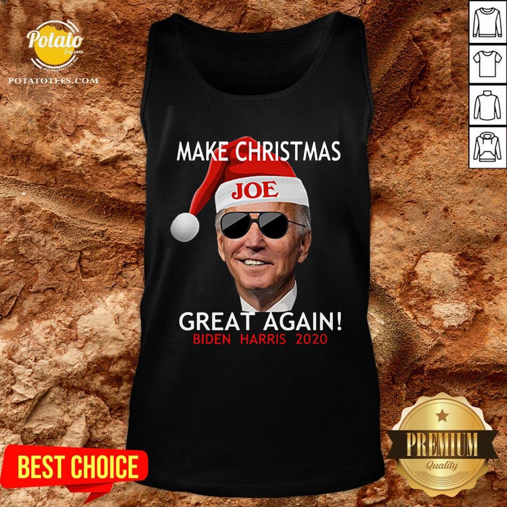 Funny Joe Biden Kamala Harris 2020 Make Christmas Great Again T-shirt - Image 3