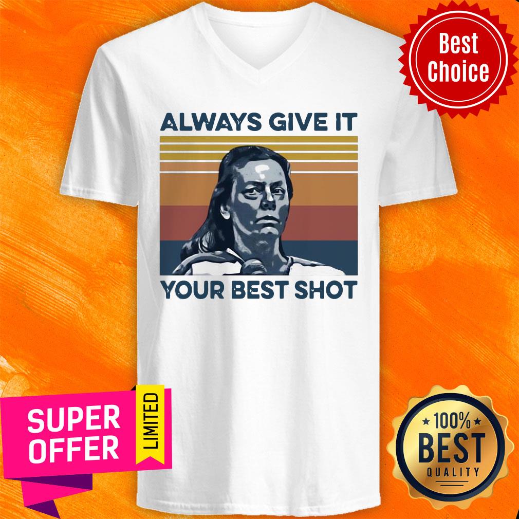 Aileen Wuornos Always Give It Your Best Shot Vintage Shirt - Image 3