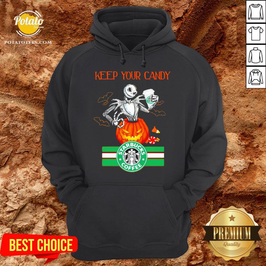 Jack Skellington Keep Your Candy I’ll Have Starbuck Coffee Shirt - Image 5