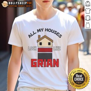 Awesome All My Houses Look Like Grian T-Shirt