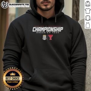 Alternative view of Good Official Texas Tech 2025 Big 12 Championship Wreck ‘Em Tech T-Shirt