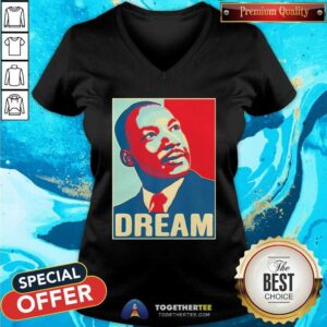 Alternative view of Top Martin Luther King Jr I Have A Dream Hope Style Portrait Shirt