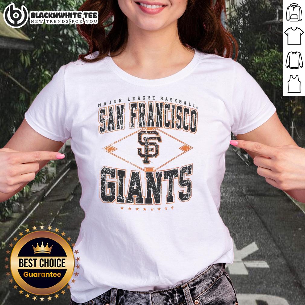 Awesome San Francisco Giants Major League Baseball Cooperstown Diamond T-Shirt - Image 3