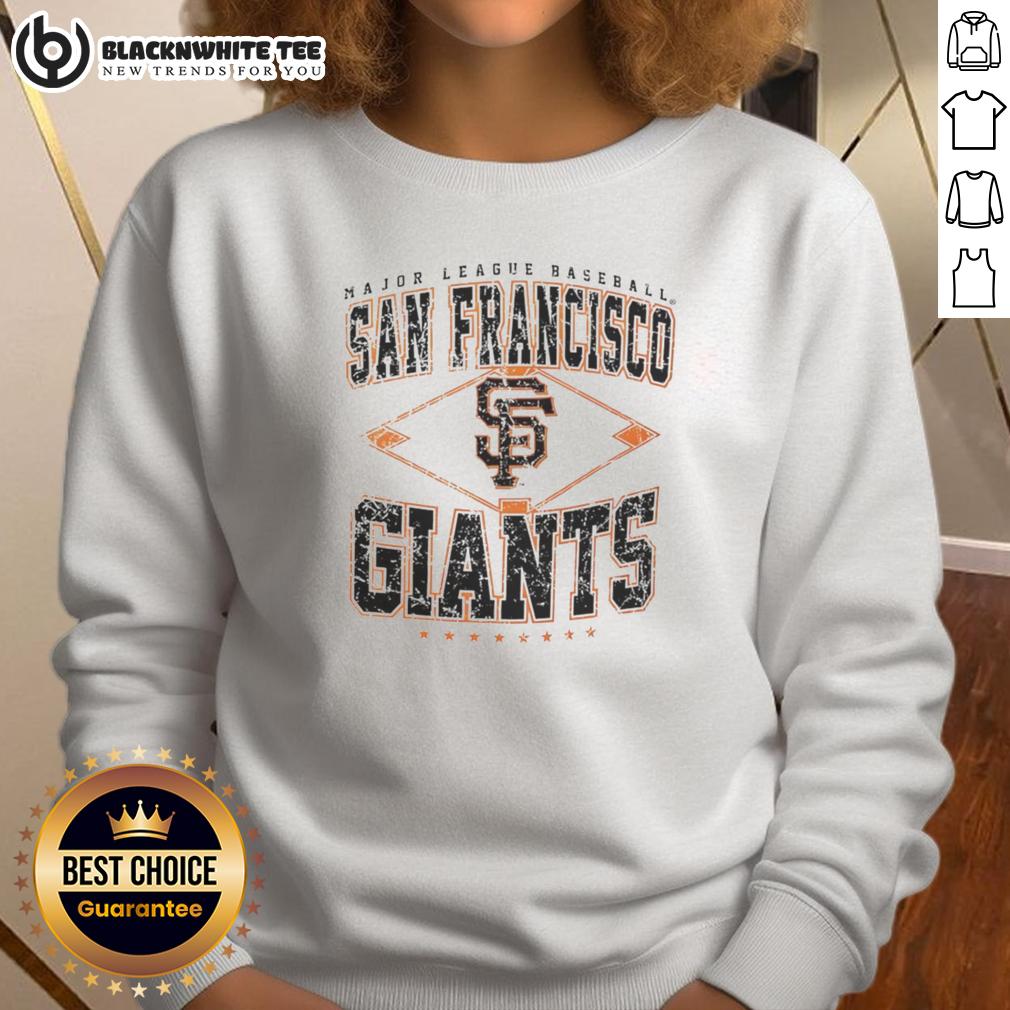 Awesome San Francisco Giants Major League Baseball Cooperstown Diamond T-Shirt - Image 5