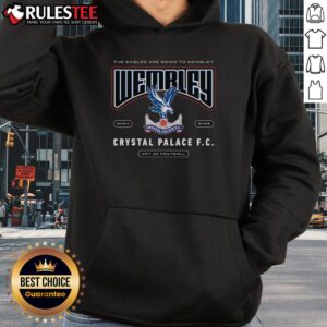 Alternative view of Awesome The Eagles Are Going To Wembley 2024-2025 Crystal Palace F.C. Art Of Football T-Shirt