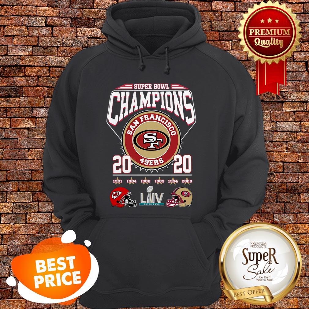 Super Bowl Champions San Francisco 49ers Vs Kansas City Chiefs Shirt - Image 5