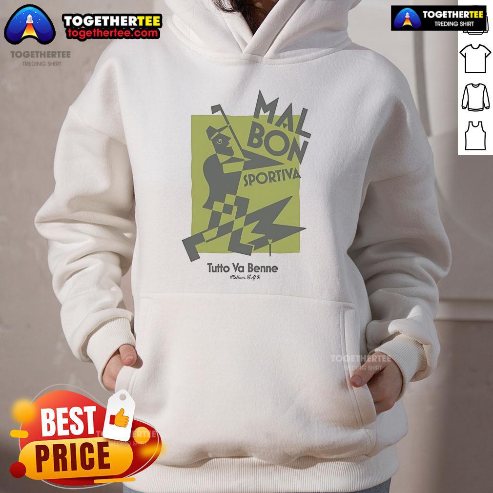 Official Malbon Golf Sportiva Tutto Va Benne T-Shirt - Image 2