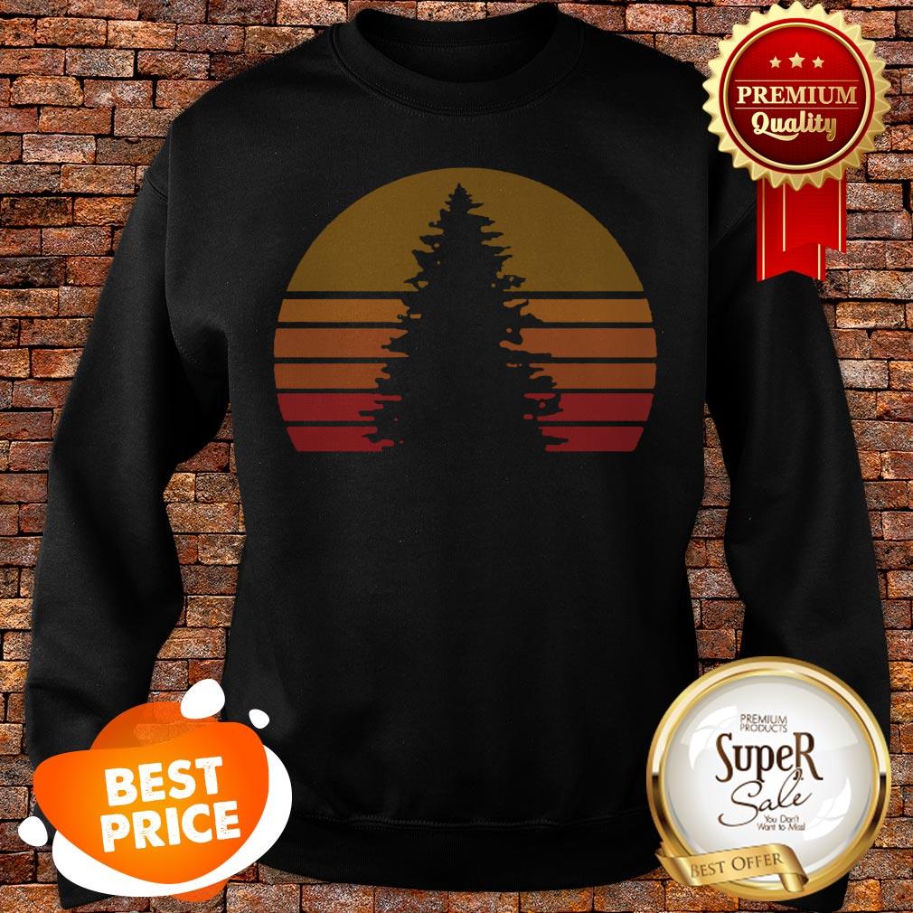 Official Sunset Rock Tree Vintage Shirt - Image 4