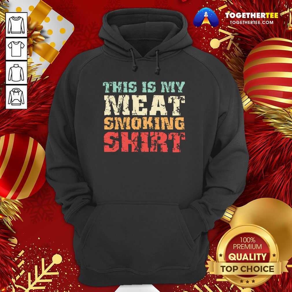 Cute This Is My Meat Smoking BBQ Lover Gift T-Shirt - Image 5