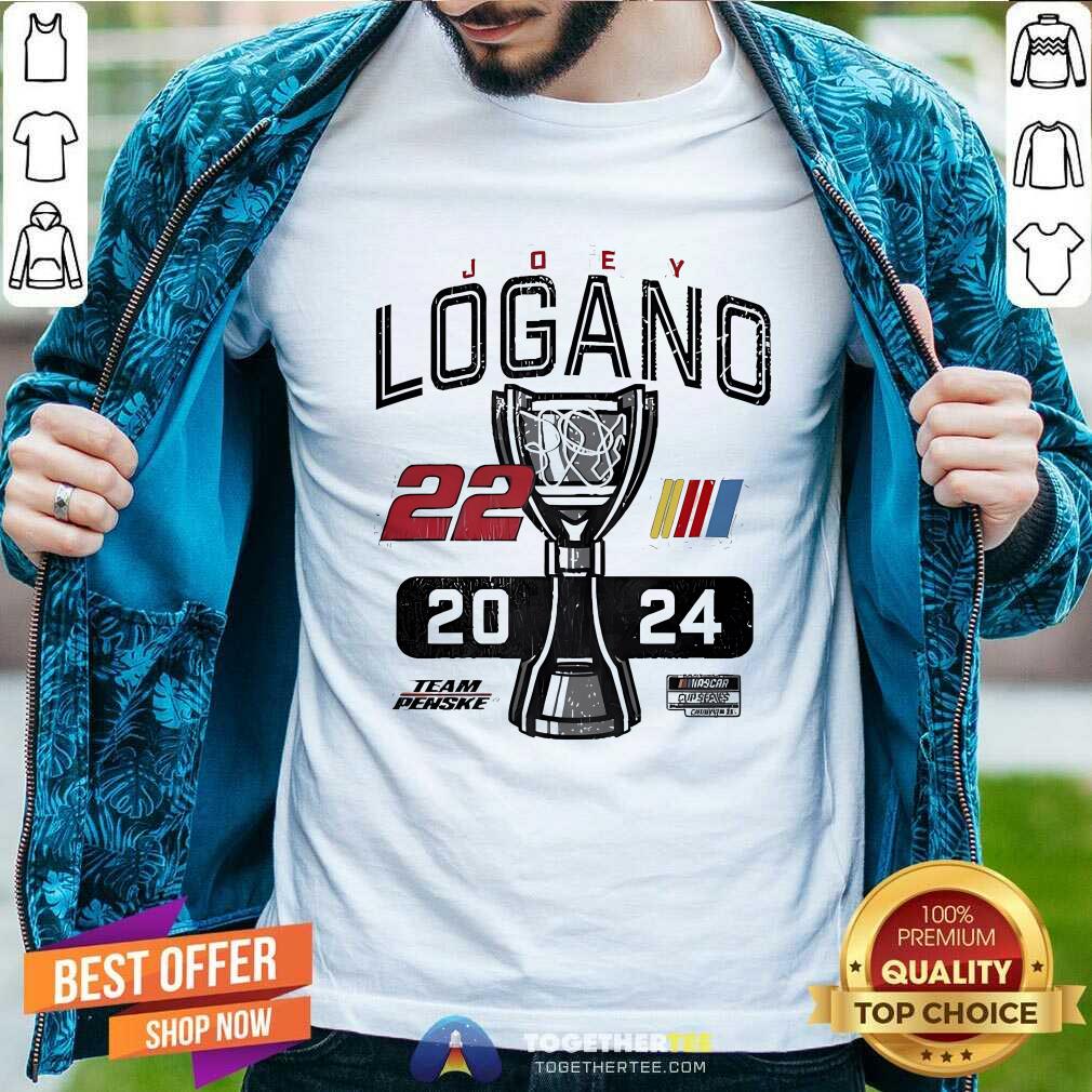 Nice Joey Logano Team Penske 2024 Nascar Cup Series Champion Lifestyle T-Shirt