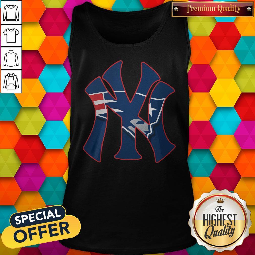 Awesome New York Yankees And New England Patriots Shirt - Image 2