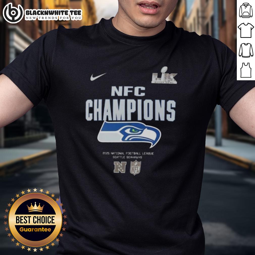 Awesome Super Bowl LX Seattle Seahawks 2025 NFC Champions T-Shirt