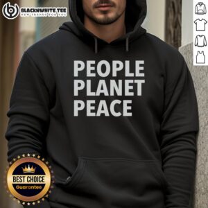Alternative view of Top People Planet Peace T-Shirt