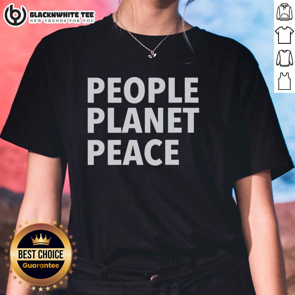 Top People Planet Peace T-Shirt - Image 3
