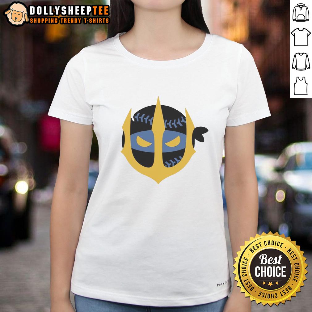 Awesome Pitching Ninja Tridents Up Seattle Mariners Shirt - Image 3