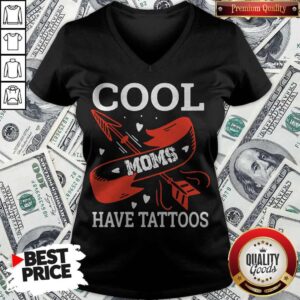 Alternative view of Official Cool Moms Have Tattoos Shirt