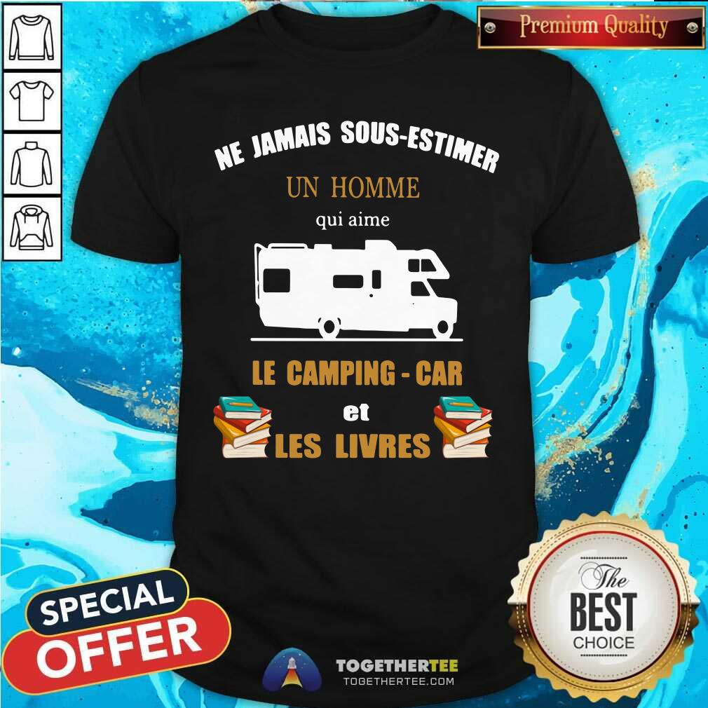 Camping Ne Jamais Sous Estimer Un Homme Shirt