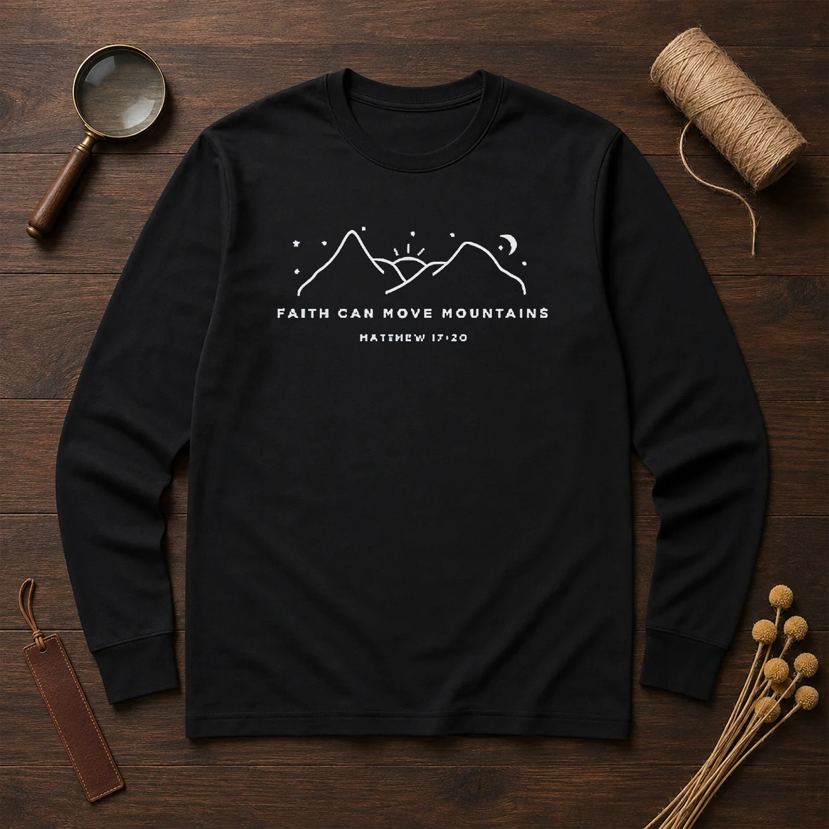 Pretty Faith Can Move Mountains Matthew 17 20 Mountain Shirt - Image 6