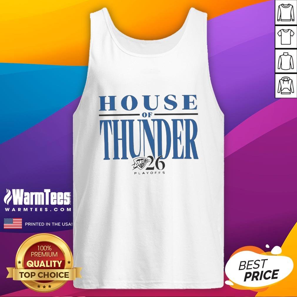 Hot House Of Thunder Playoffs 2026 Okc Thunder T-Shirt - Image 4