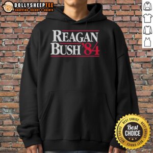 Alternative view of Top Ronald Reagan And Bush 1984 T-Shirt