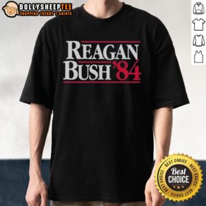 Top Ronald Reagan And Bush 1984 T-Shirt