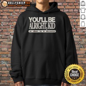 Alternative view of Top You'll Be Alright Kid An Album By Alex Warren T-Shirt