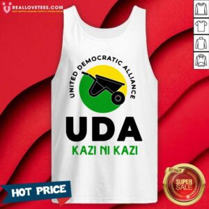 Alternative view of Lovely United Democratic Alliance Uda Kazi Ni Kazi Shirt