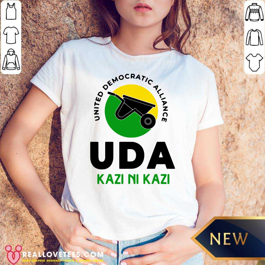 Lovely United Democratic Alliance Uda Kazi Ni Kazi Shirt - Image 5