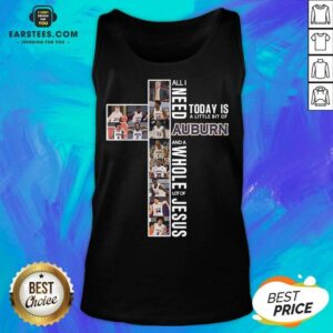 Alternative view of Original Cross Auburn Whole Jesus 2 Shirt