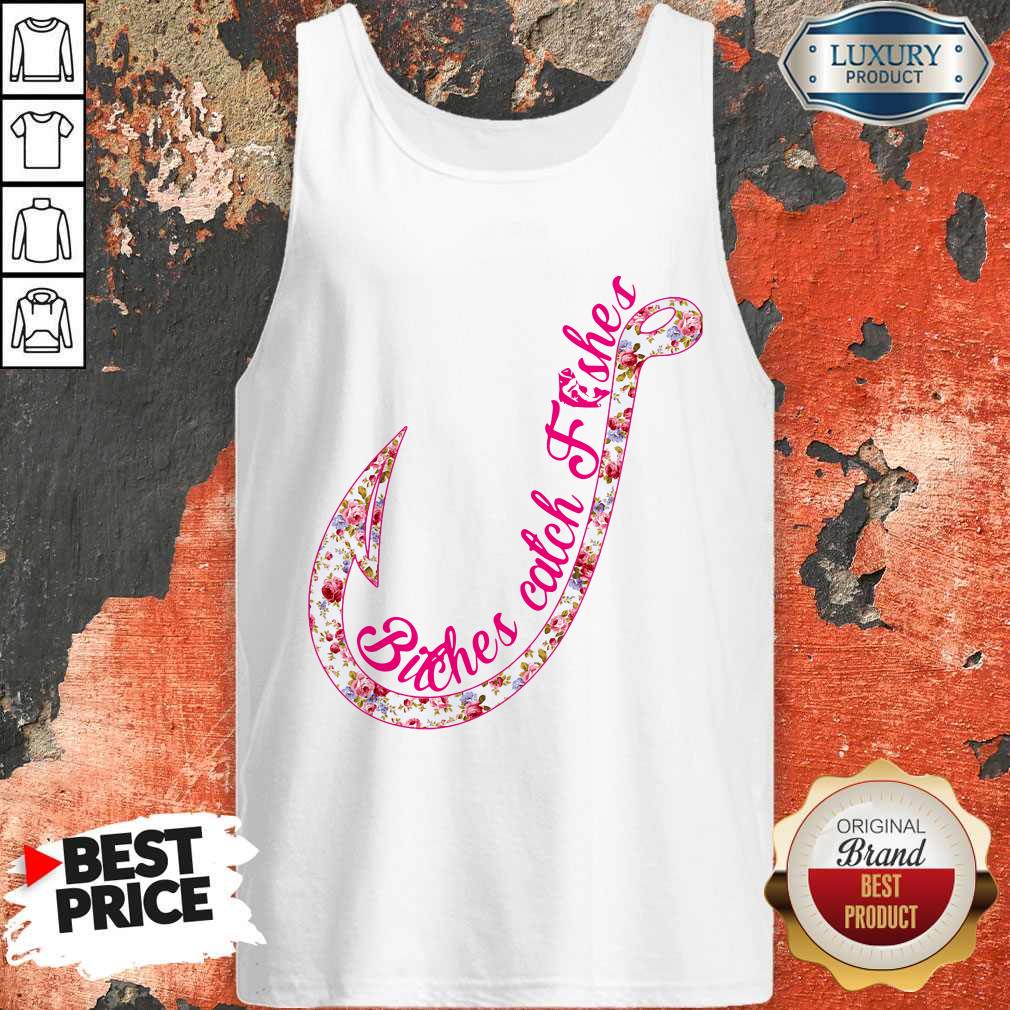 Good Bitches Catch Fishes Shirt - Image 4