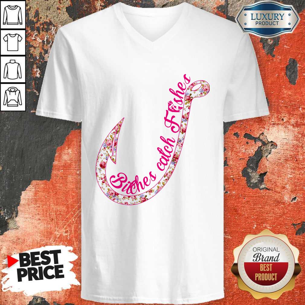 Good Bitches Catch Fishes Shirt - Image 2