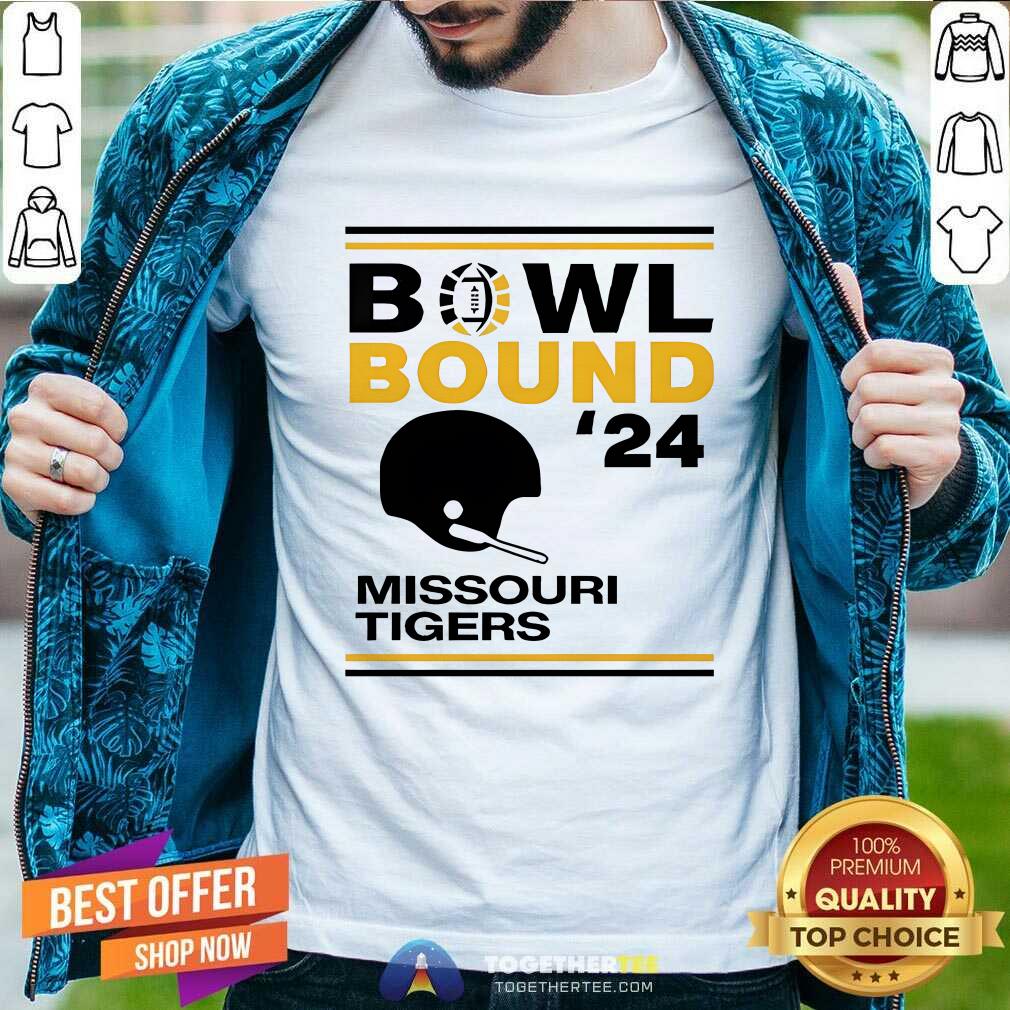 Funny Eliah Drinkwitz Missouri Tigers Bowl Bound 2024 T-Shirt
